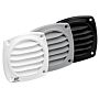 PLASTIMO VENTILATIEROOSTER GRIJS ROND 85MM