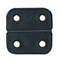 PLASTIMO CHARNIÈRES NYLON NOIR 40X40