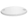 PLASTIMO OVAL TABLE TOP WHITE