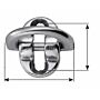 PLASTIMO PADEYED FOLDING D.6MM SINGLE BASE