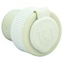 PLASTIMO ALLUME-CIGARETTE BLANC, AVEC COUVERCLE