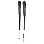 Vetus Parallelwischerarm, schwarz, 308-393mm